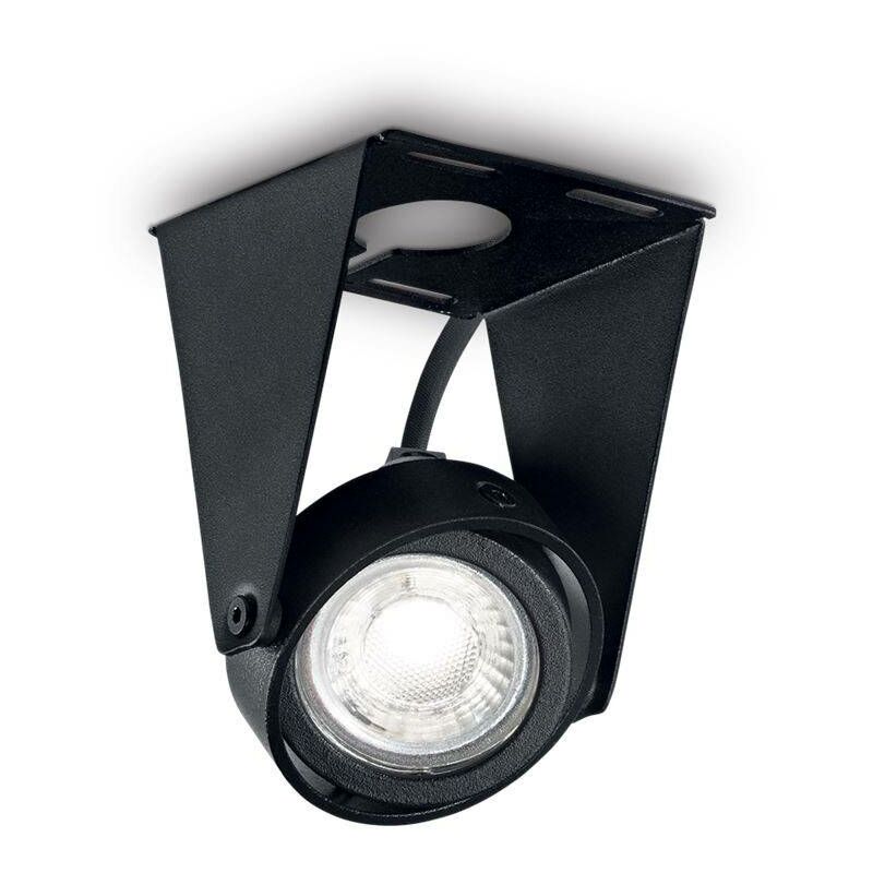 Ideal Lux Channel - 1 Light Ceiling Light Black, GU10