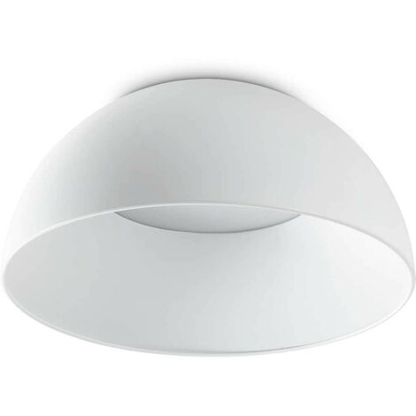Ideal Lux COROLLA Integrierte LED-Schalen-Deckenleuchte, halbbündig, Weiß, 2800 lm, 3000 K