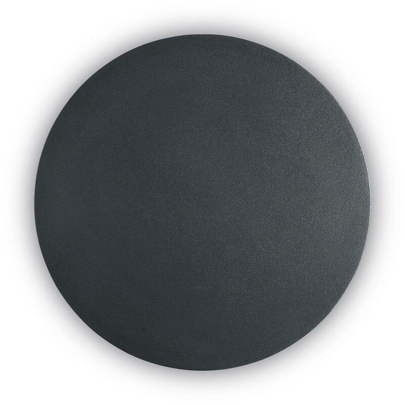 Ideal Lux Lighting - Ideal Lux Cover - LED 1 Light Wall Light Black