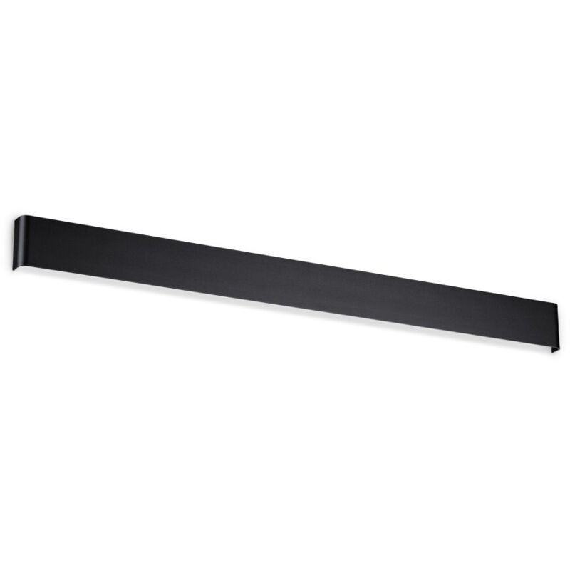 Ideal Lux - delta 110 cm integrierte LED-Wandleuchte Schwarz, 4000 k