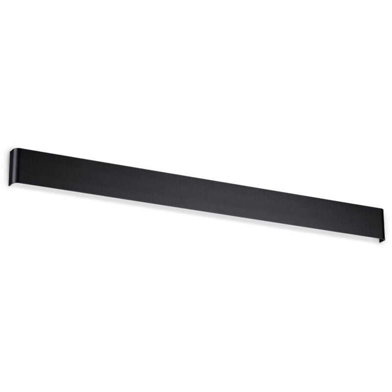 Ideal Lux - delta 110 cm integrierte LED-Wandleuchte Schwarz, 4000 k