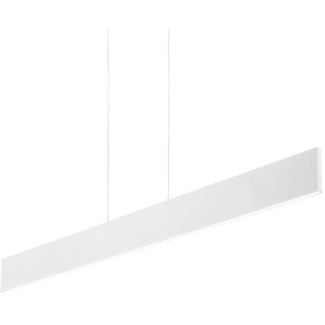 Ideal Lux Desk - LED 1 Licht Decke Anhänger Bar Weiß