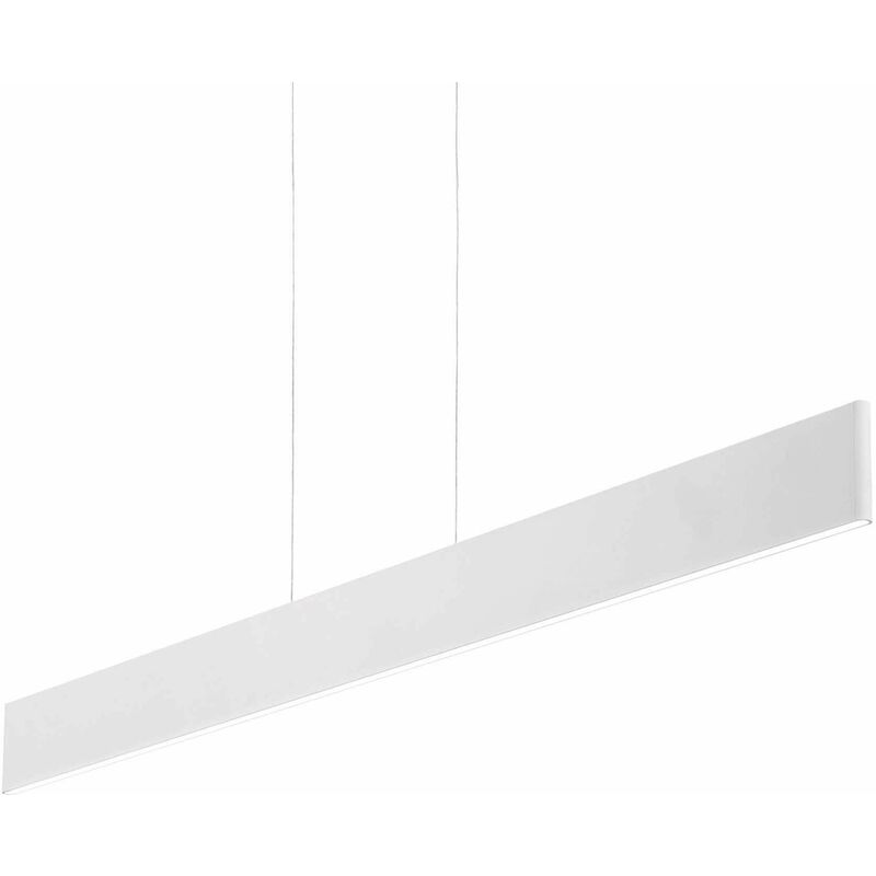01-ideal Lux - White DESK pendant light 1 bulb