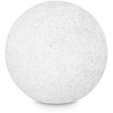 Ideal Lux Doris - 1 Licht Bodenleuchte für den Außenbereich Weiß IP44, E27