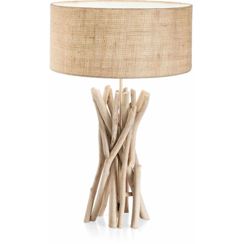 DRIFTWOOD 1-light wood table lamp