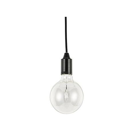 Ideal Lux Edison - 1 Lichtdeckenanhänger Schwarz, E27