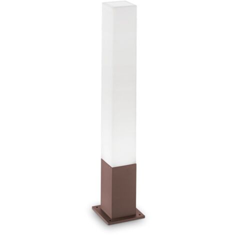 Ideal Lux EDO - Borne d'extérieur 1 lumière café IP44
