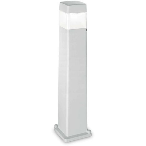 Ideal Lux Elisa - 1 heller Außenpoller hellgrau IP44