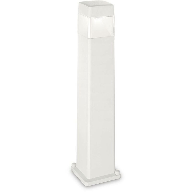 Elisa - 1 Light Outdoor Bollard Light White IP44 - Ideal Lux