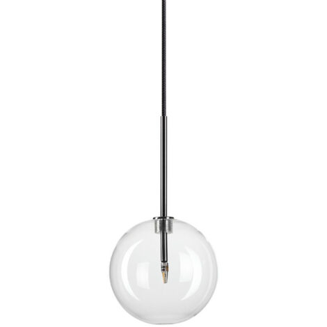 Ideal Lux EQUINOXE 15cm Globe Pendelleuchte Chrom