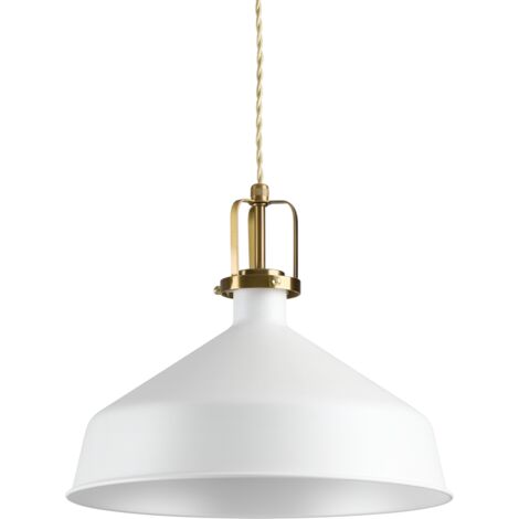 Ideal Lux ERIS-2 - Innenkuppel Deckenpendelleuchte 1 Hellweiß, E27