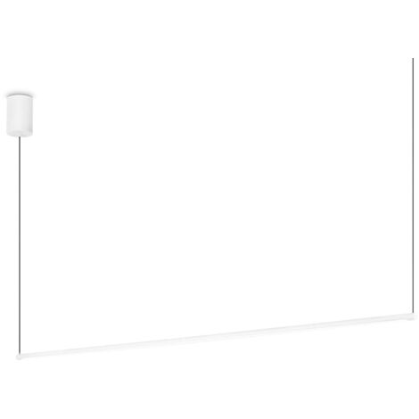 Ideal Lux ESSENCE Integrierte LED Pendelleuchte Weiß 126cm 3000K