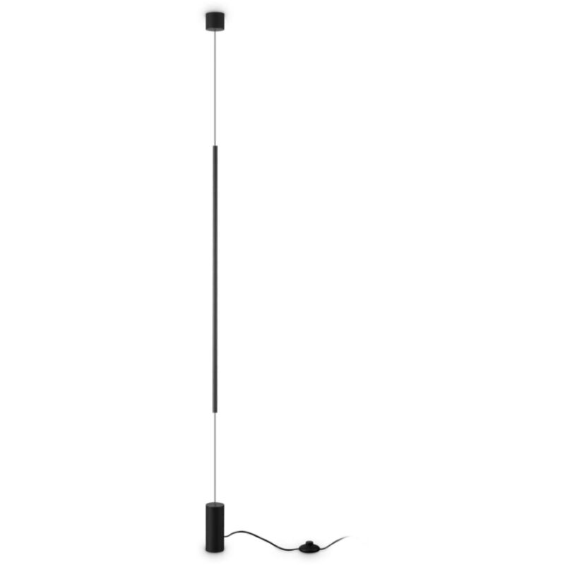 Ideal Lux Schwarz Filo Integrierte Led-Pendel-Deckenleuchte 3000 K, Nicht Dimmbar