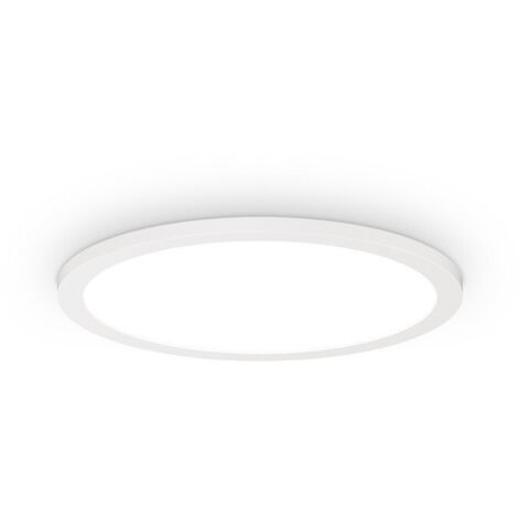 Ideal Lux FLY 35cm Semi Plafonnier LED Intégré Blanc, 3000K, IP40
