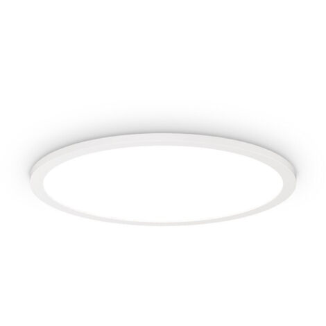 Ideal Lux FLY 45cm Semi Plafonnier LED Intégré Blanc, 4000K, IP40
