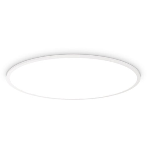 Ideal Lux FLY Plafonnier LED Slim 90 cm Blanc 2700 K IP40