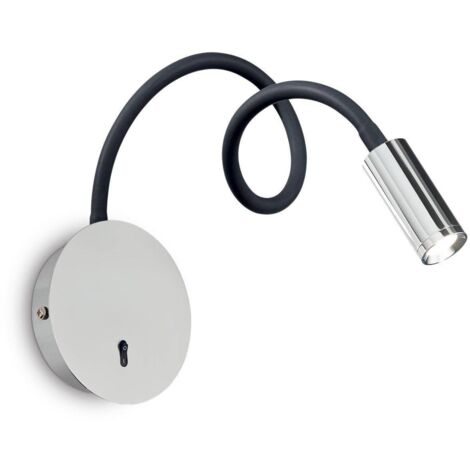Ideal Lux Focus-2 - Applique Murale LED 1 Lumière Chrome