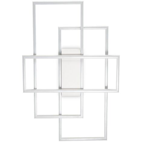 Ideal Lux FRAME-1 - Integrierte LED Innen 3 Lichter Deckenleuchte Weiß 3000K