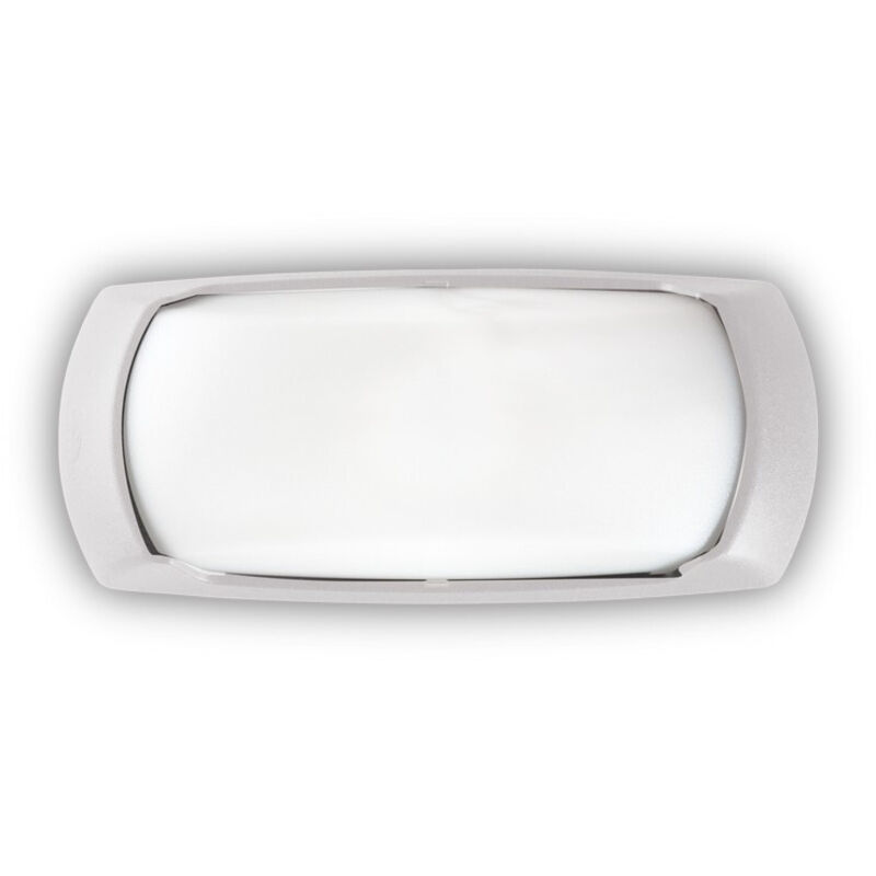 Ideal Lux - Francy - 1 Licht Außenwandleuchte Weiß IP66, E27