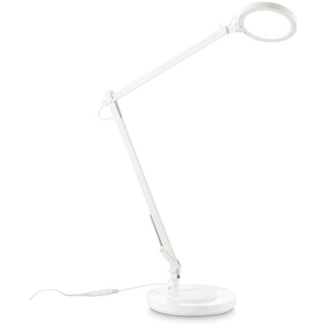 Ideal Lux FUTURA Schreibtisch-Arbeitslampe Weiß 4000K