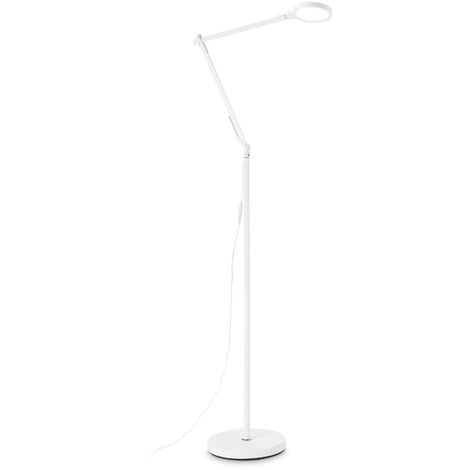 Ideal Lux FUTURA Task Stehleuchte Weiß 4000K