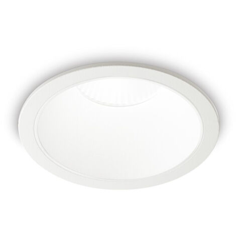Ideal Lux GAME Downlight Encastré Rond Blanc 4000K