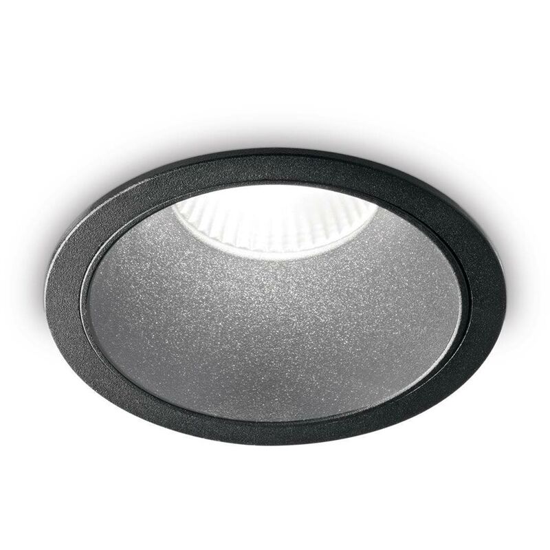 Game - led 1 Light Recessed Spotlight Black - Ideal Lux