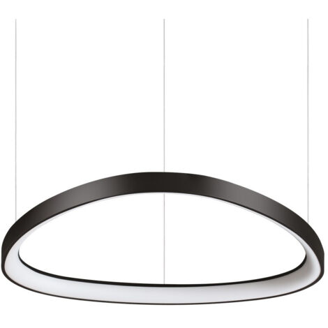 Ideal Lux GEMINI 61cm LED Integrierte LED-Pendel-Deckenleuchte Schwarz 2700K