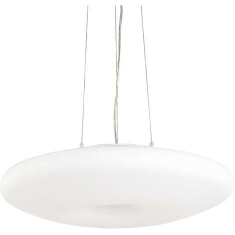 Ideal Lux Glory - 3 Light Medium Deckenanhänger Weiß, E27