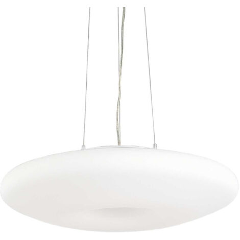 Ideal Lux Glory - 5 Licht große Decke Anhänger weiß, E27