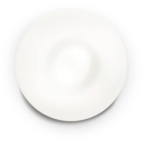 Ideal Lux Glory - Plafonnier intérieur moyen à 2 ampoules, blanc, E27