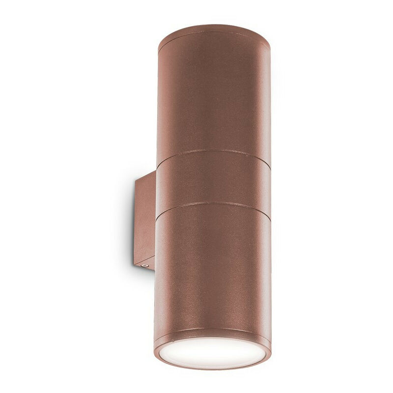 Outdoor Up Down Light Coffee IP54, E27 - Ideal Lux