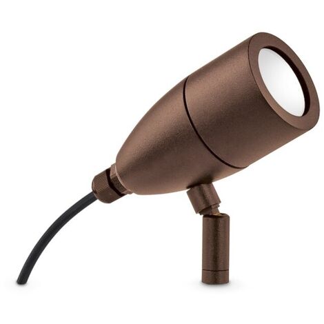 Ideal Lux INSIDE - Lampe de projecteur d'affichage au sol extérieur 1 lumière café IP54, G9