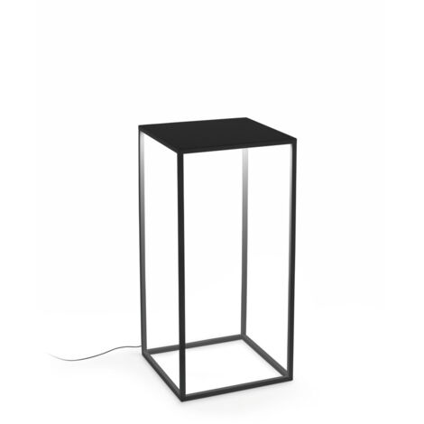 Ideal Lux IPOTESI 73 cm tragbare LED-Außenleuchte weiß, eingebauter Schalter, 3000 K, IP44, nicht dimmbar