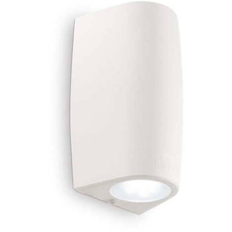 Ideal Lux Keope - Petite Applique Murale Extérieure LED 1 Lumière Blanc IP55, GU10
