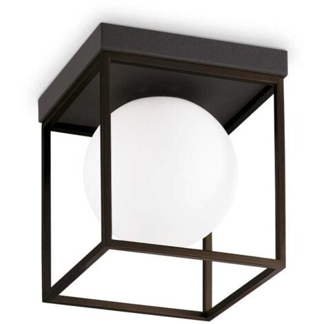 Ideal Lux LINGOTTO Globe Deckenleuchte Schwarz