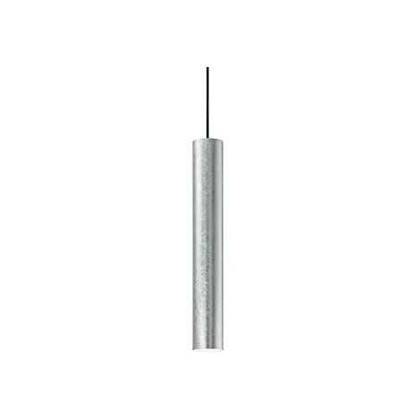 Ideal Lux Look - 1 Light Slim Deckenanhänger Silber, GU10