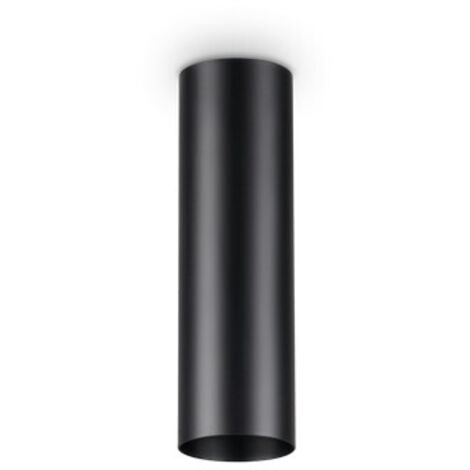 Ideal Lux LOOK - Plafonnier intérieur à 1 lumière, noir, GU10