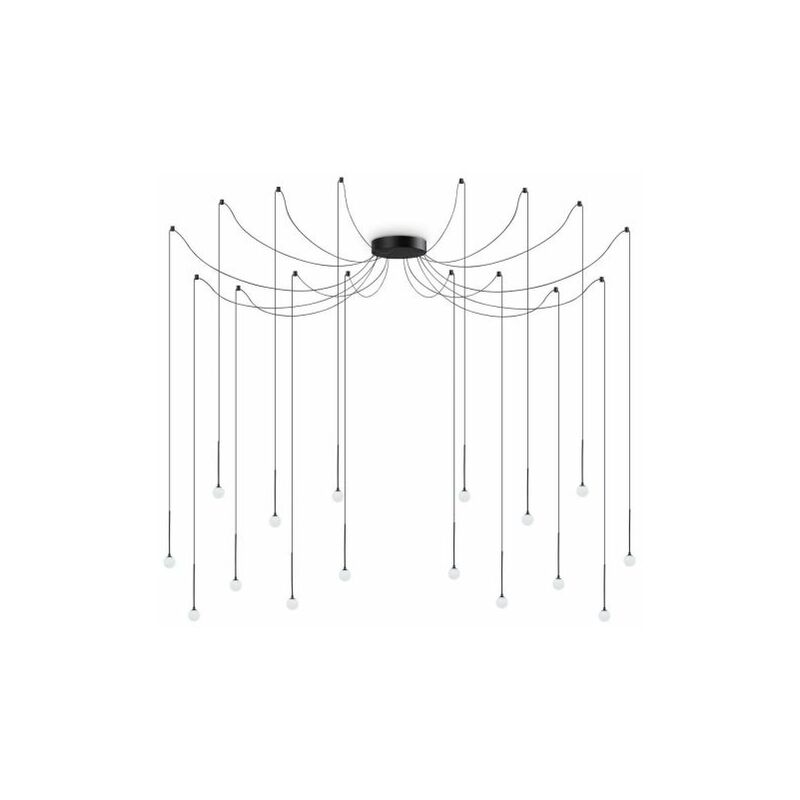 Image of Ideal Lux - lampada a sospensione lucciola SP16 nero