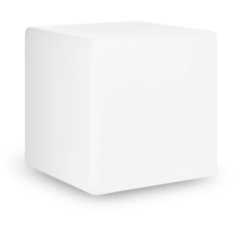 Ideal Lux Luna - 1 Licht Bodenleuchte im Freien Weiß IP44