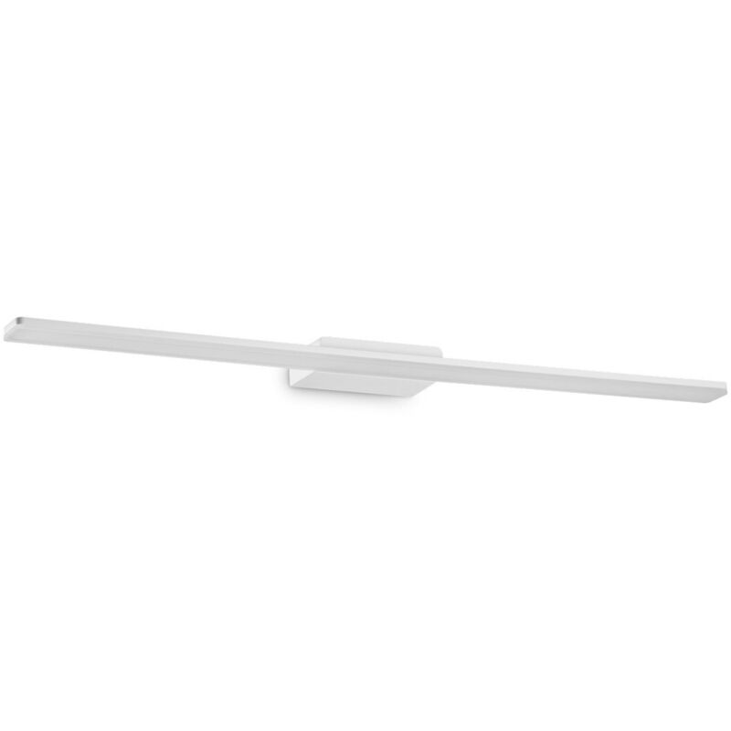 Ideal Lux - make-up 90 cm integrierte LED-Wandleuchte Weiß, 3000 k, IP54, nicht dimmbar