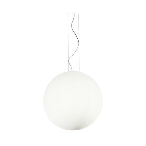 Ideal Lux Mapa Bianco - 1 Light Extra Large Globe Deckenanhänger Weiß, E27