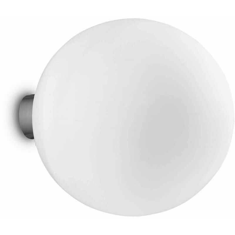 White wall light MAPA BIANCO 1 bulb Width 30 Cm