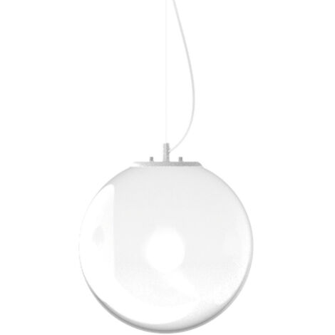 Ideal Lux MAPA CLEAR Plafonnier suspendu globe 30 cm opale