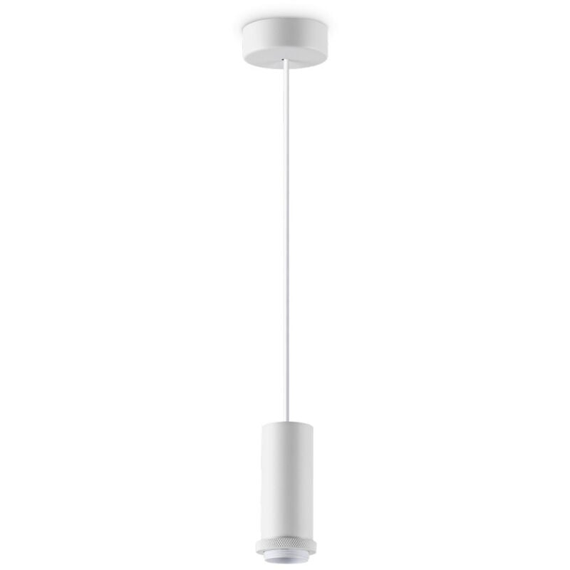 Mix Runde, schmale Pendel-Deckenleuchte, weiß - Ideal Lux