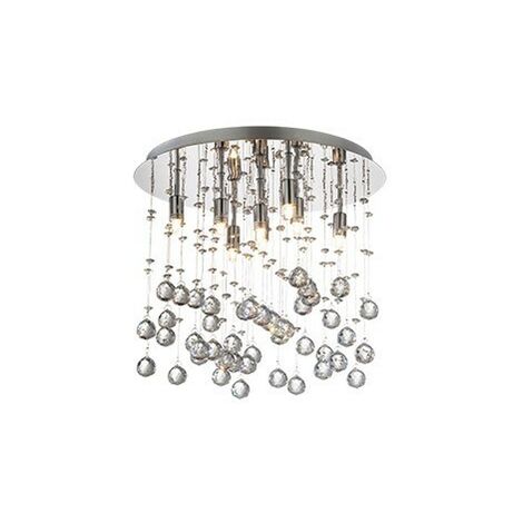 Ideal Lux Moonlight - 8 Light Medium Deckenanhänger Chrom, G9