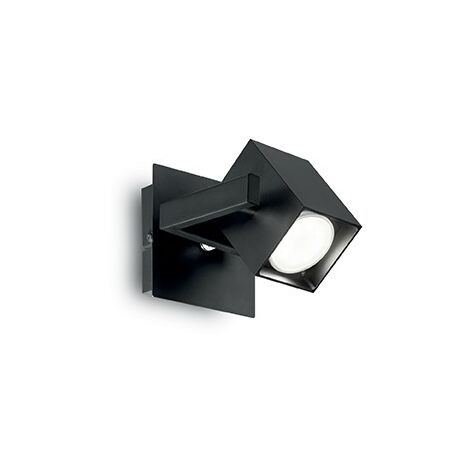 Ideal Lux Mouse - 1 Licht Wand Licht Schwarz