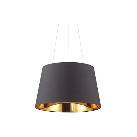 Ideal Lux Nordik - 4 Light Dome Deckenpendelleuchte Schwarz