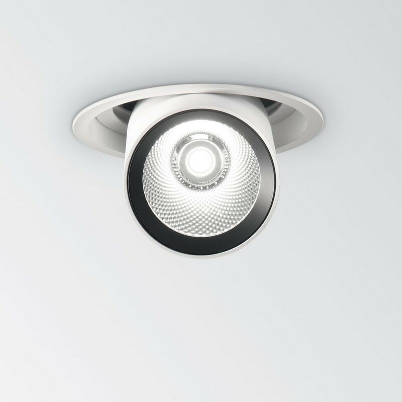 Nova - Integrated led Indoor 30W Recessed Downlight White 3000K - Ideal Lux