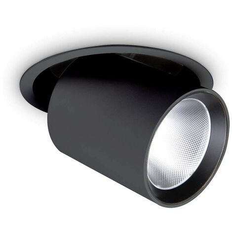 Ideal Lux NOVA - Integrierte LED Innen 30W Einbaudownlight Schwarz 3000K